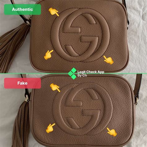 gucci soho shoulder bag real vs fake|gucci handbags false.